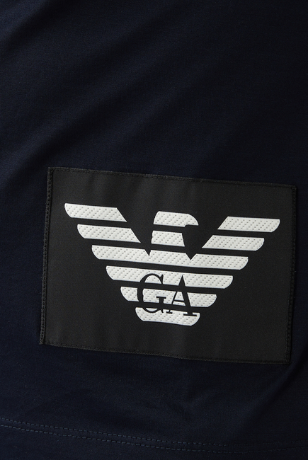 Eagle Logo Cotton T-Shirt